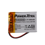Power-Xtra PX303040 3.7V 300 mAh Li-Polymer Pil
