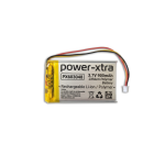 Power-Xtra PX603048 3.7V 900 mAh Li- Polymer Pil - Devreli- Soketli