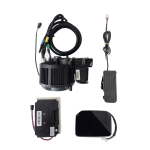 7.0 kW 72V-96V Torklu BLDC Tahrik Sistemi (Redüktörlü Set)