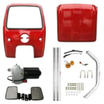 KIRMIZI PLASTİK KABİN SETİ